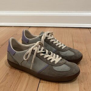 Zara Gray and Purple Women's Sneakers